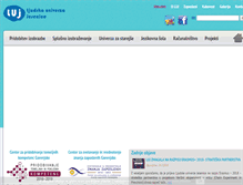 Tablet Screenshot of lu-jesenice.net